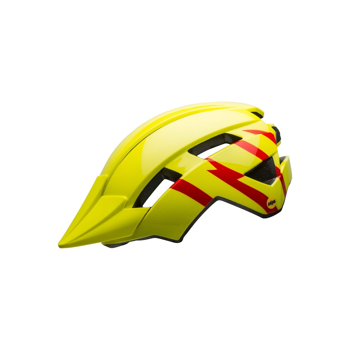 Bell Sidetrack II Mips Child Helmet HiViz / Red