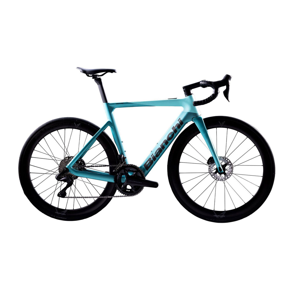 Bianchi E - Oltre 105 Bike ZQ - Celeste Metallic / Graphite / CK16
