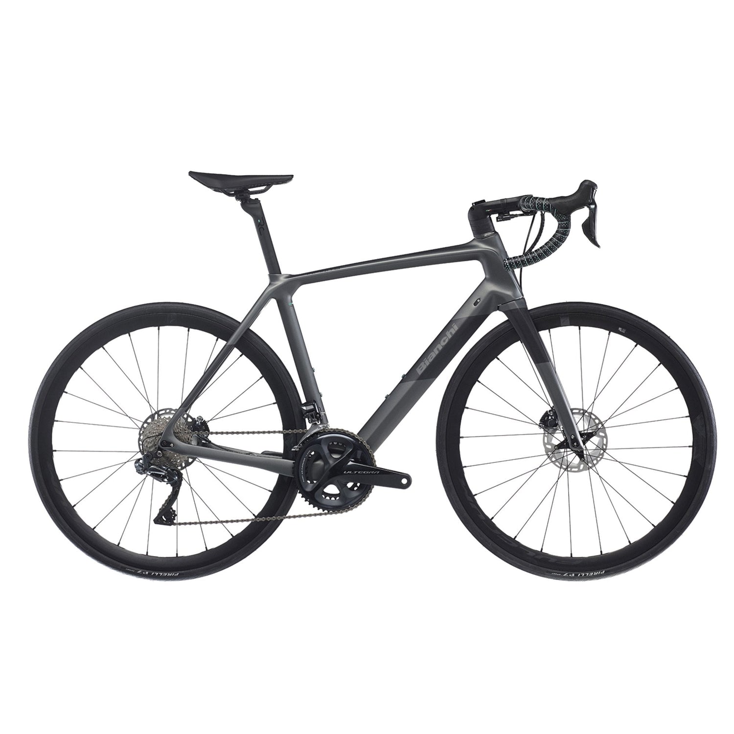 Bianchi Infinito CV Disc Rival AXS Bike — Space Grey/Graphite / 57cm