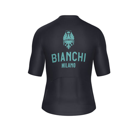 Bianchi Milano Classic Short Sleeve Jersey Grigio