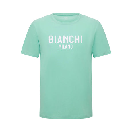Bianchi Milano Fan T-Shirt Celeste