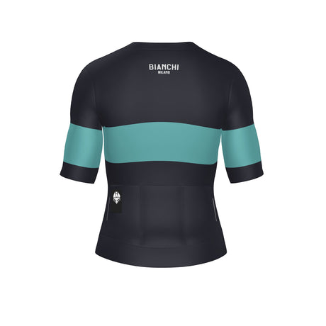 Bianchi Milano Race Short Sleeve Jersey Grigio