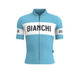 Bianchi Retro Short Sleeve Jersey Azzurro