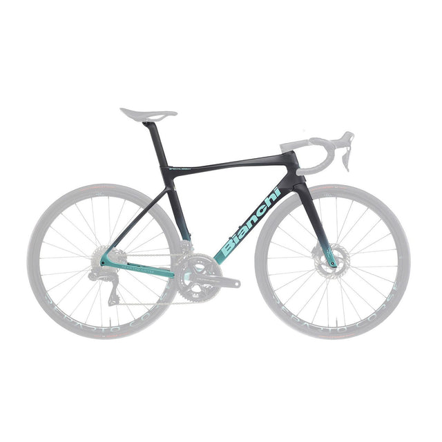 Bianchi Specialissima RC Disc Frameset MR - Carbon / CK Metallic / CK16
