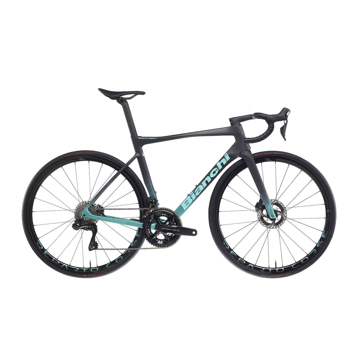 Bianchi Specialissima RC Dura - Ace Di2 MR - Carbon / CK Metallic / CK16