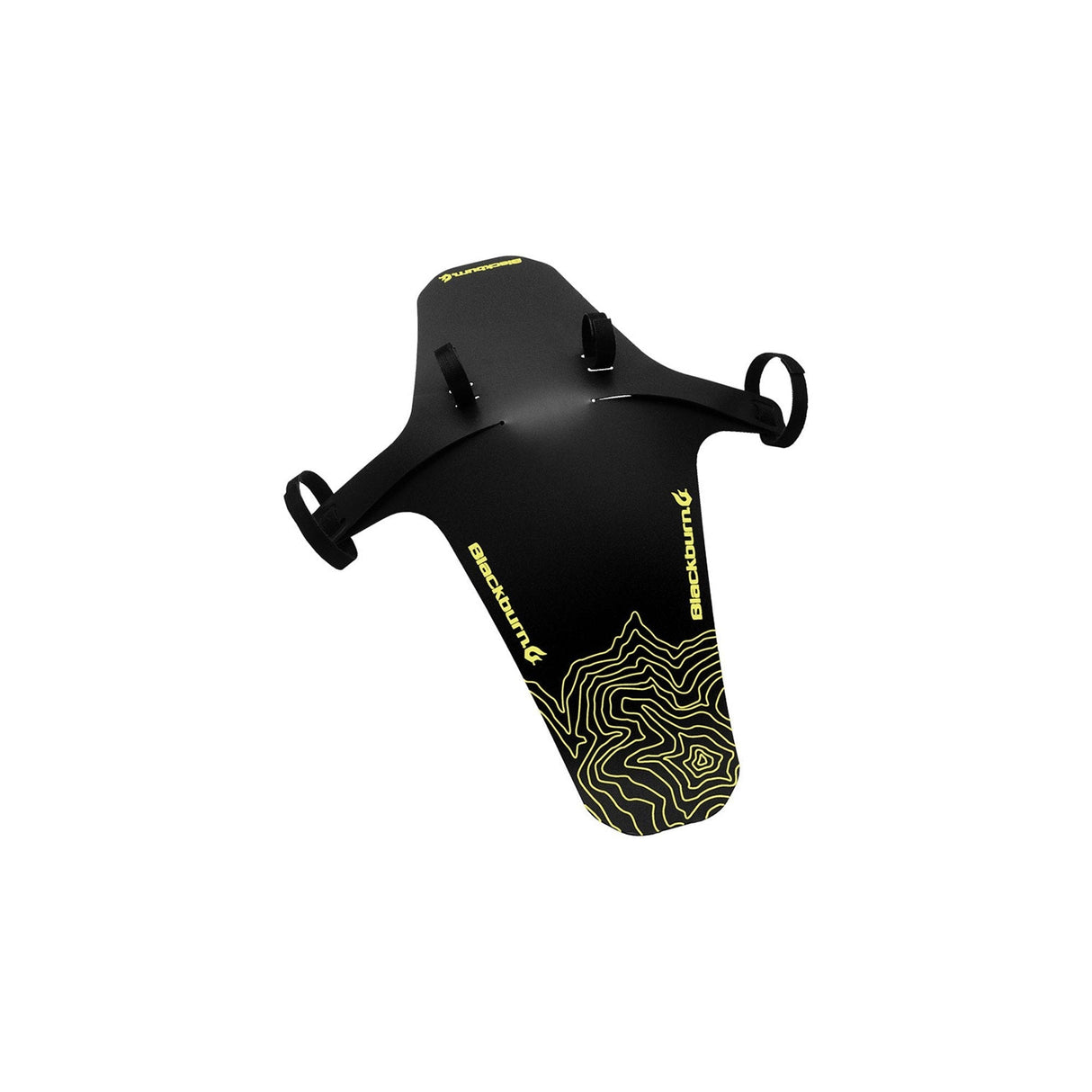 Blackburn Barrier Mudguard Black / Hi Viz Yellow