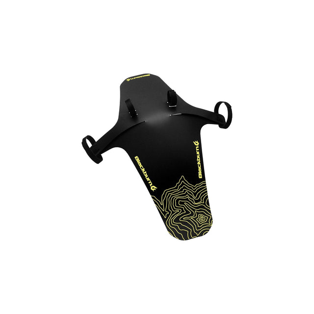 Blackburn Barrier Mudguard Black / Hi Viz Yellow