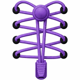 Bread Round Locks Elastic Elite Purple