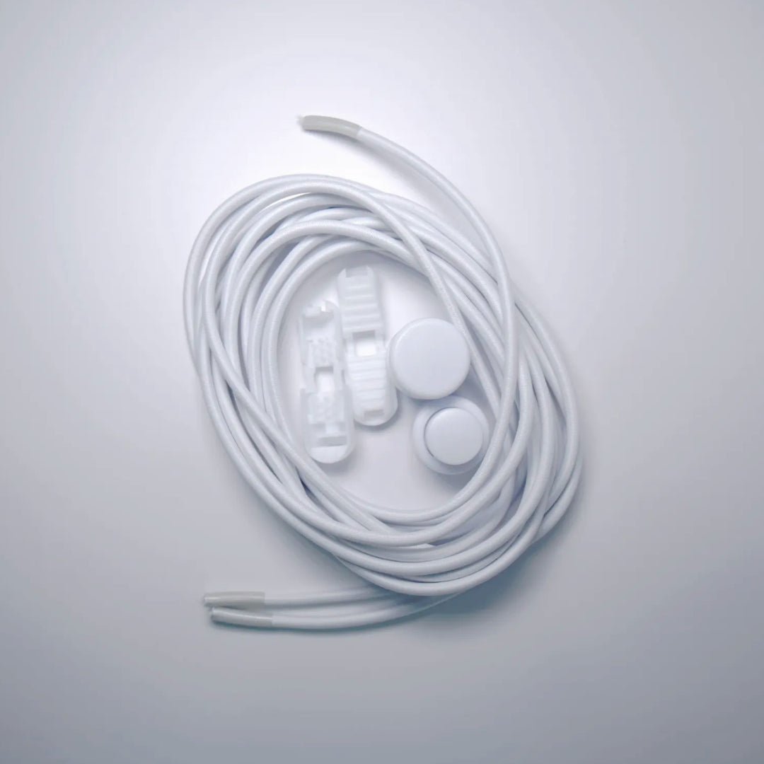 Bread Round Locks Elastic Cloud White