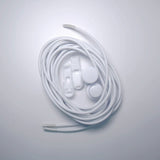 Bread Round Locks Elastic Cloud White