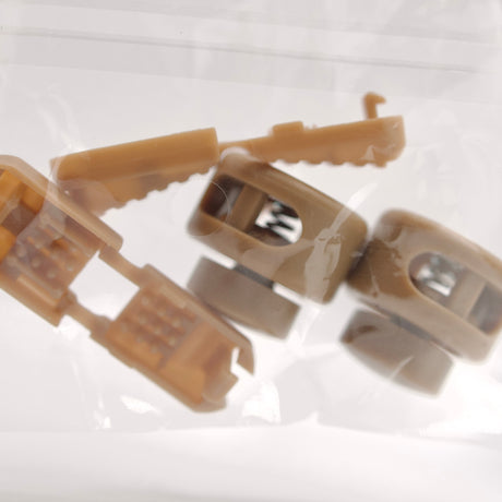 Bread Round Locks Elastic Coyote Brown