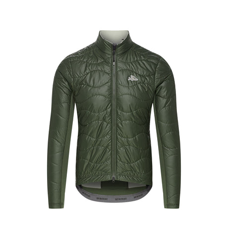 Cafe du Cycliste Albertine Thermal Jacket Mens Khaki