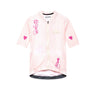 Cafe du Cycliste Angeline Short Sleeve Jersey Womens Card Sharp Rosa