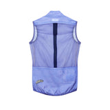 Cafe du Cycliste Edith Wind Gilet Cold Dye Verbena
