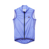 Cafe du Cycliste Edith Wind Gilet Cold Dye Verbena