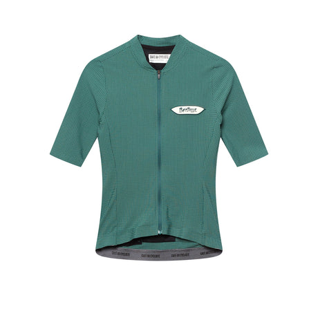 Cafe du Cycliste Emeline Short Sleeve Jersey Womens Alpine Green