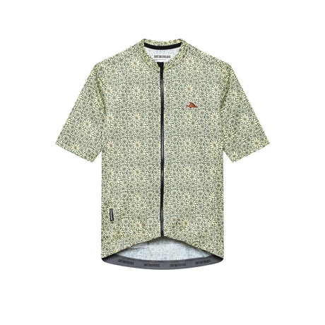 Cafe du Cycliste Fleurette Short Sleeve Jersey Womens Daisy Naples Yellow