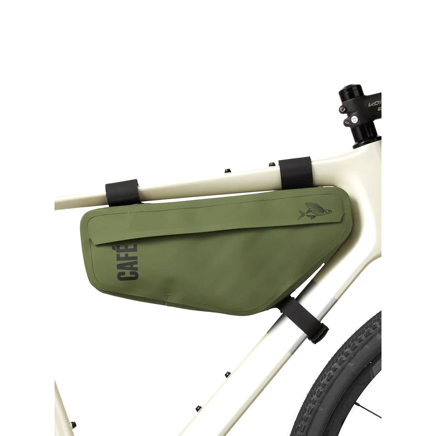 Cafe du Cycliste Frame Bag Khaki