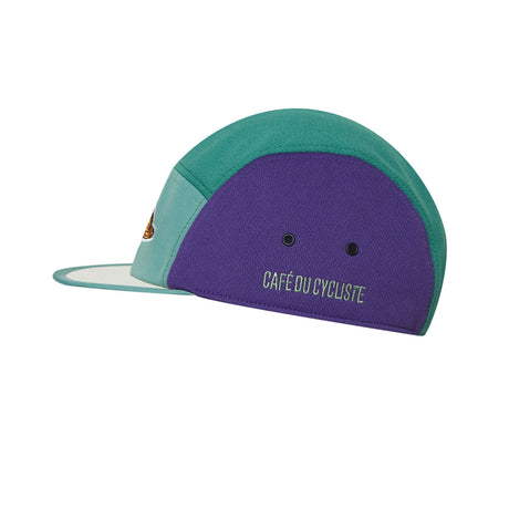 Cafe du Cycliste Gravel Summer Cycling Cap Scots Pine Amethyst