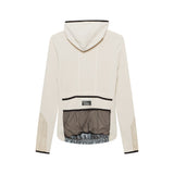Cafe du Cycliste Ingrid Microfleece Long Sleeve Jersey Womens Pearl Grey