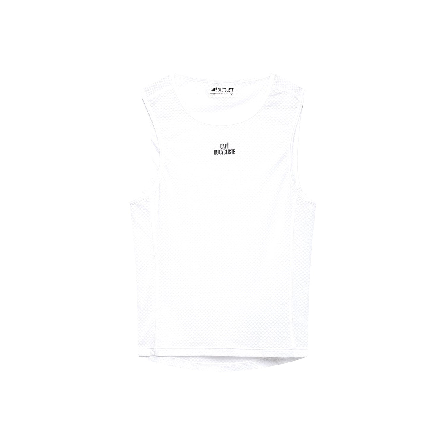 Cafe du Cycliste Liliane Sleeveless Baselayer White