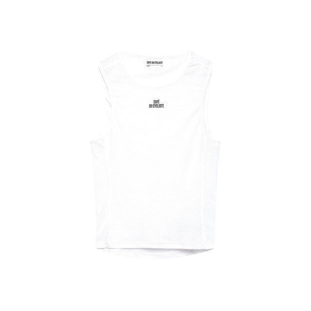 Cafe du Cycliste Liliane Sleeveless Baselayer White