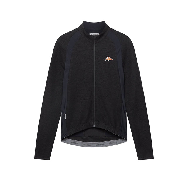 Cafe du Cycliste Marguerite Long Sleeve Jersey Mens Black