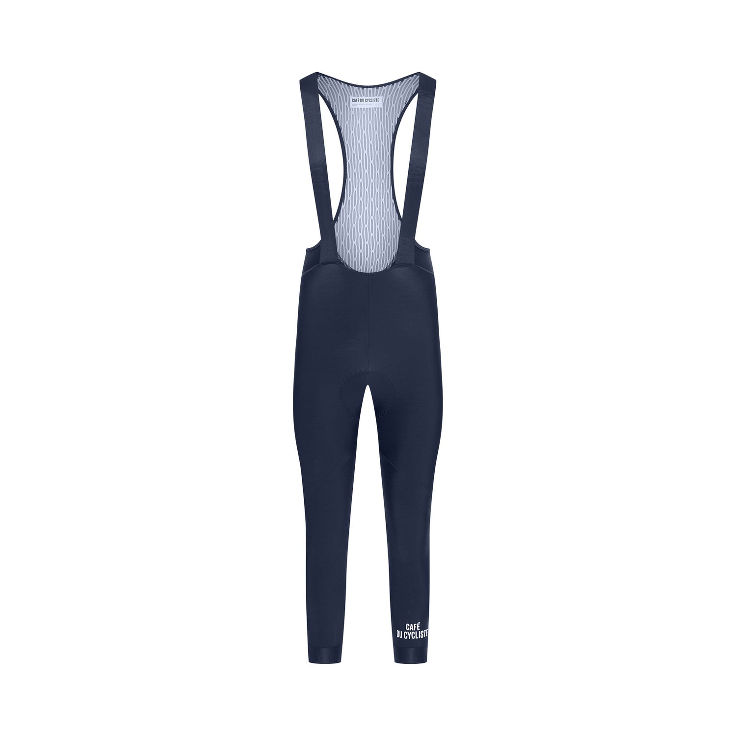 Cafe du Cycliste Marie Brushed Bib Tights Mens Navy