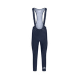 Cafe du Cycliste Marie Brushed Bib Tights Mens Navy