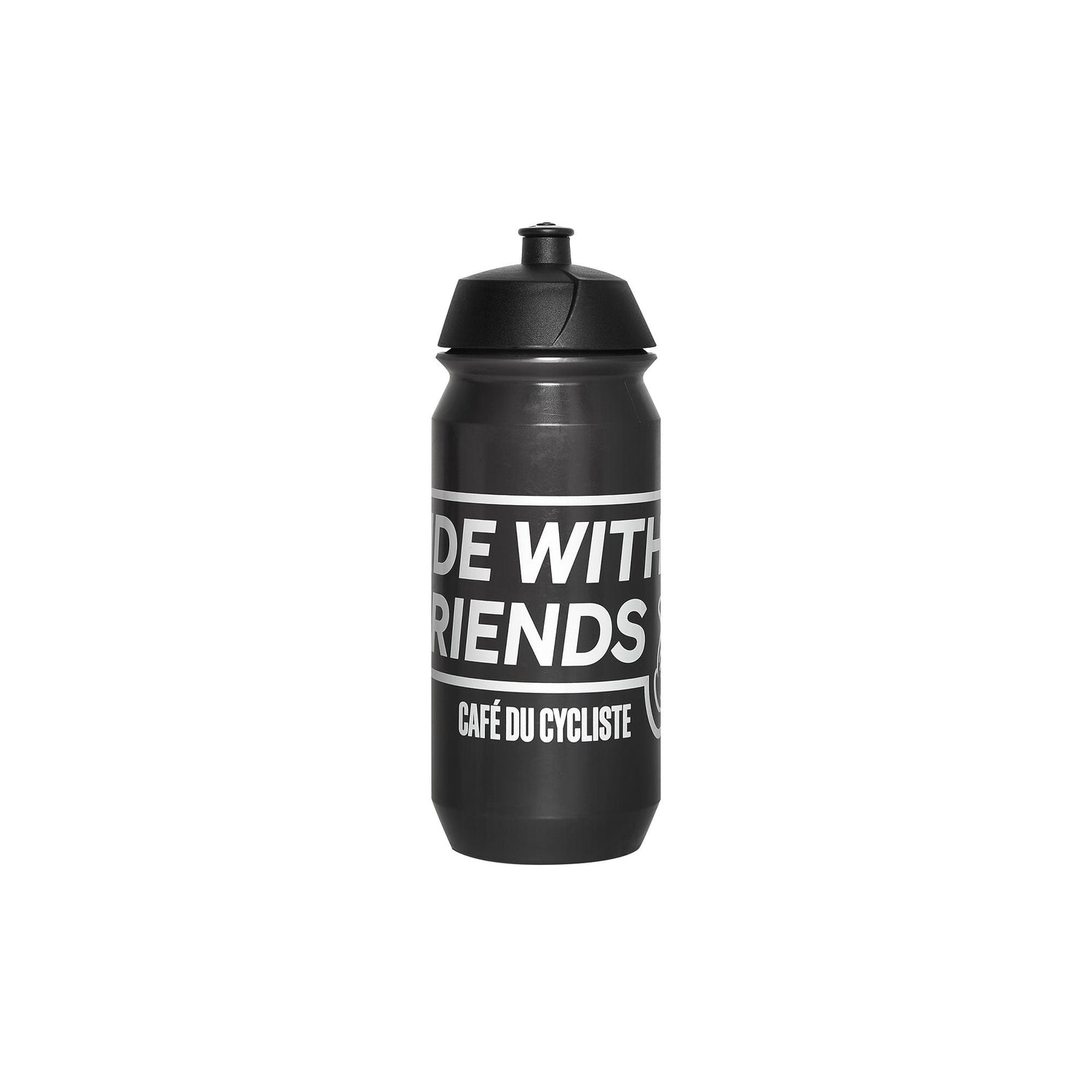 Cafe du Cycliste Ride with Friends Water Bottle Black