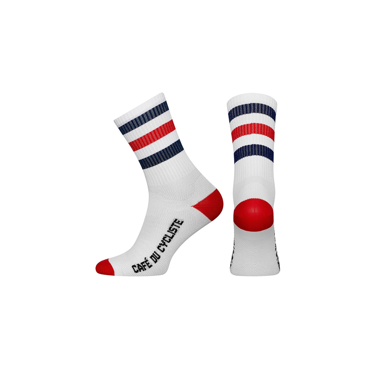 Cafe du Cycliste Skate Socks Navy / Red