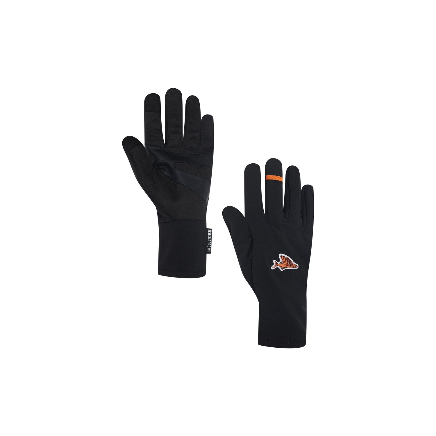 Cafe du Cycliste Softshell Gloves Black