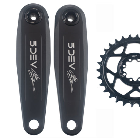 Cam Zink Signature Freeride Crank + Chainring Black