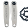 Cam Zink Signature Freeride Crank + Chainring Raw Ano