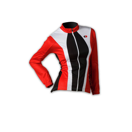 Capo Donna Tuscan Long Sleeve Jersey Black / Red