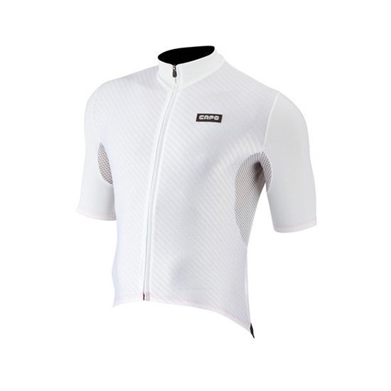 Capo Nico Short Sleeve Jersey White
