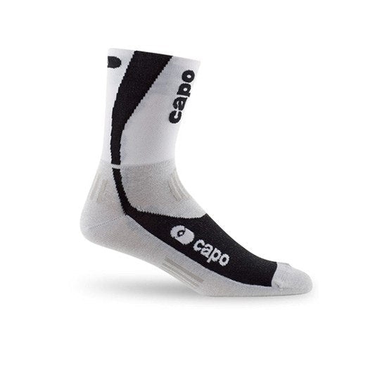 Capo Resistex Carbon Socks White