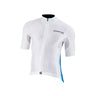 Capo Volta Short Sleeve Jersey White / Cyan