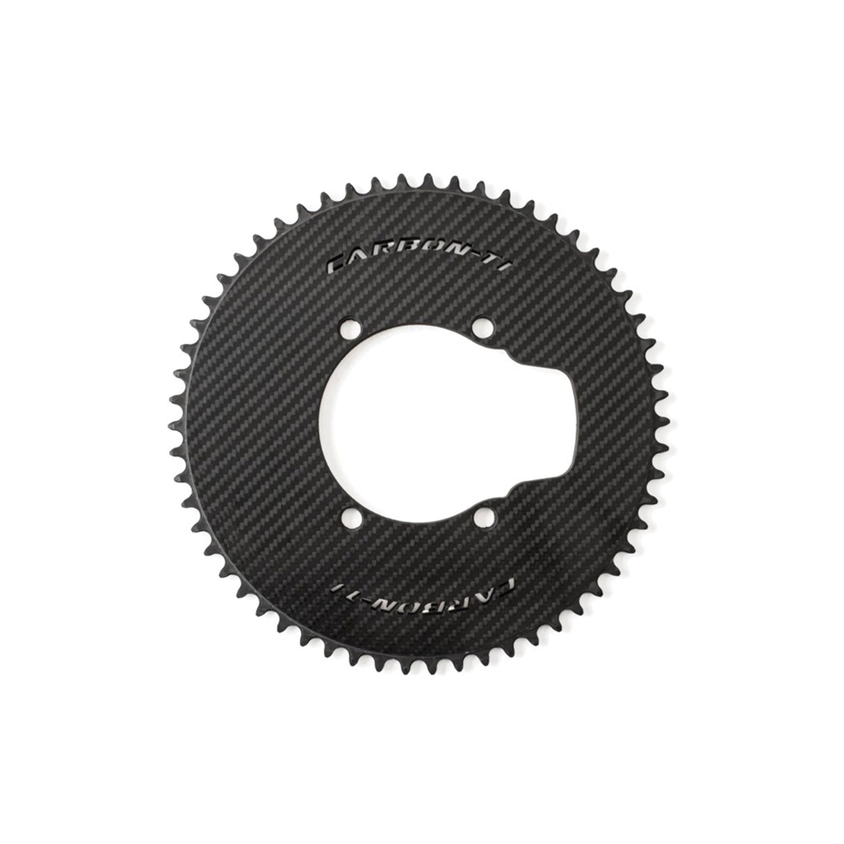 Carbon - Ti X - AeroRing Chainring DA9200 58t