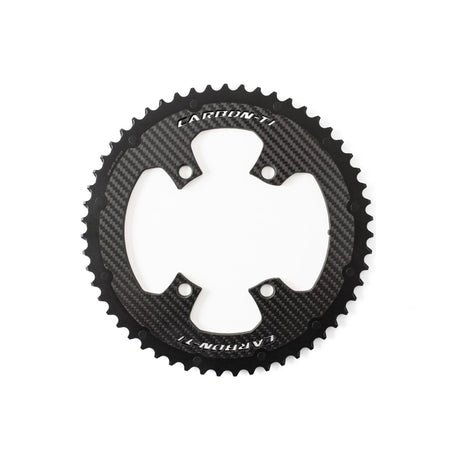 Carbon - Ti X - CarbonRing EVO Outer Chainring DA9200 110x4