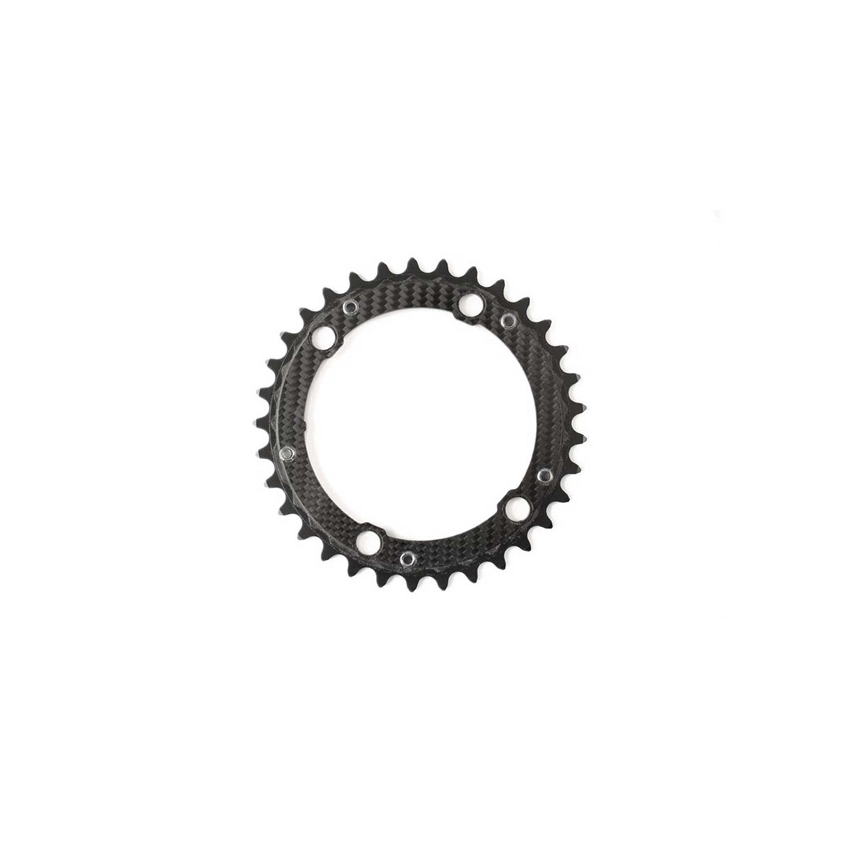 Carbon - Ti X - CarbonRing Inner Chainring for SRAM Force/Rival AXS Cranks 107x4