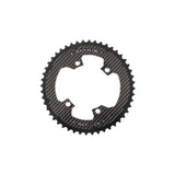 Carbon - Ti X - CarbonRing Outer Chainring for SRAM Force/Rival AXS Cranks 107x4