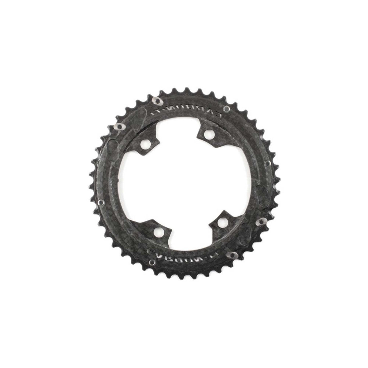 Carbon - Ti X - CarbonRing Outer Chainring for SRAM Force/Rival AXS Cranks 107x4
