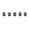 Carbon - Ti X - Fix BCD 107 2x Chainring Bolt Kit Black