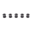 Carbon - Ti X - Fix BCD 107 2x Chainring Bolt Kit Black