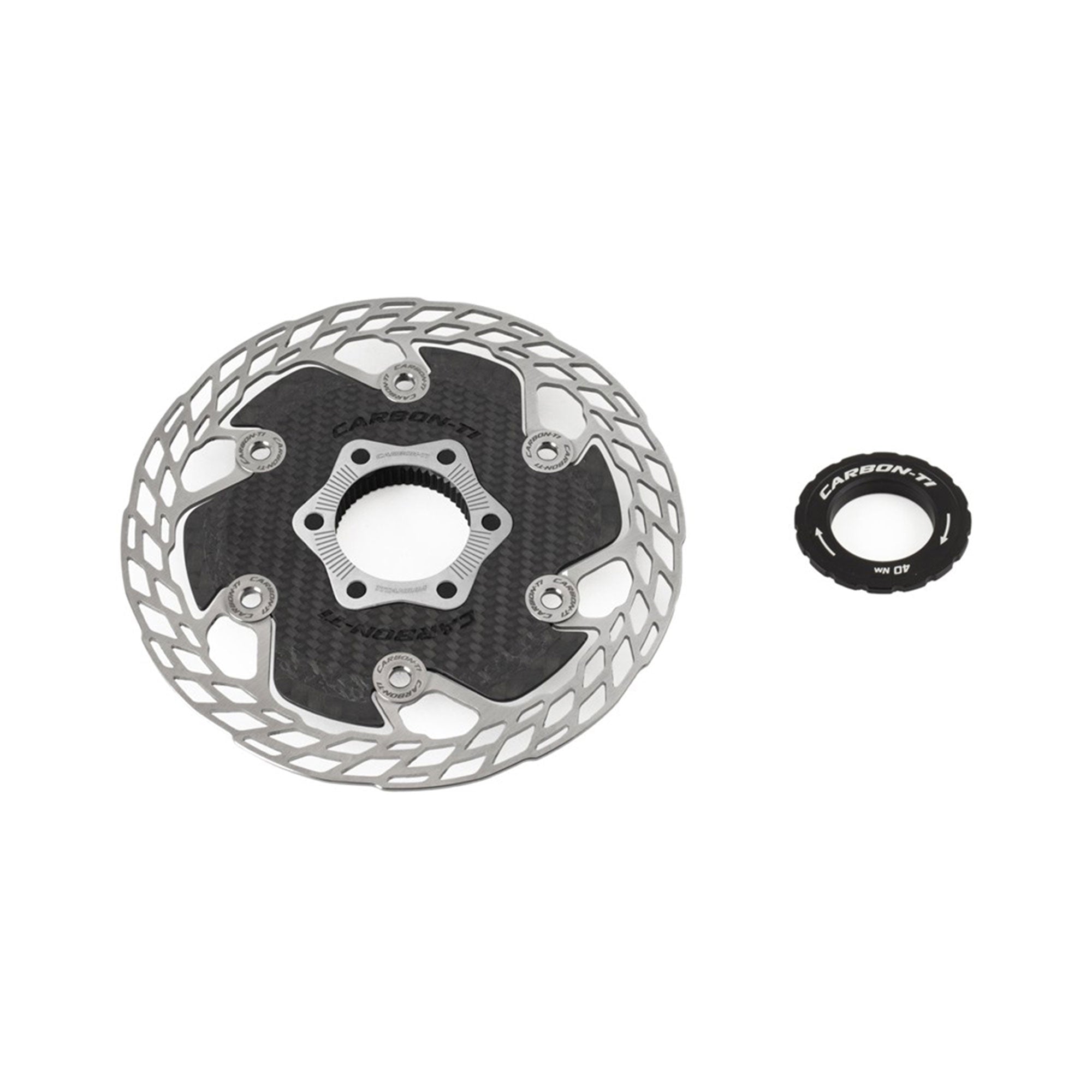 Carbon-Ti X-Rotor Aero Centerlock | RA Cycles