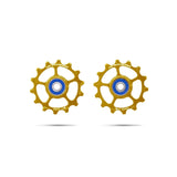 CeramicSpeed Ceramic Alloy Coated Derailleur Pulleys - SRAM Eagle 14 12 Speed Gold
