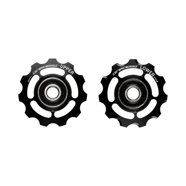 CeramicSpeed Ceramic Alloy Derailleur Pulleys - Shimano 11 Speed Black