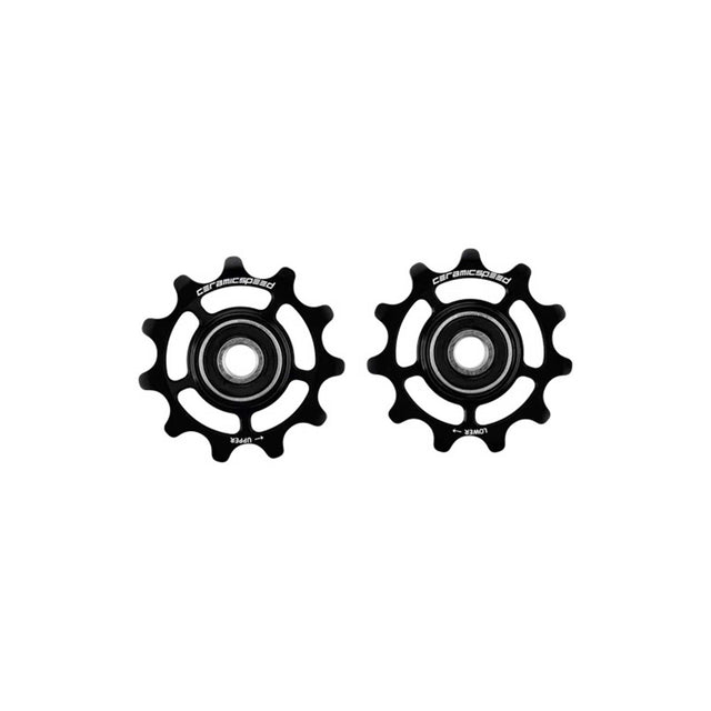 CeramicSpeed Ceramic Alloy Derailleur Pulleys - Shimano 12 - speed 9250/8150/7150 Black