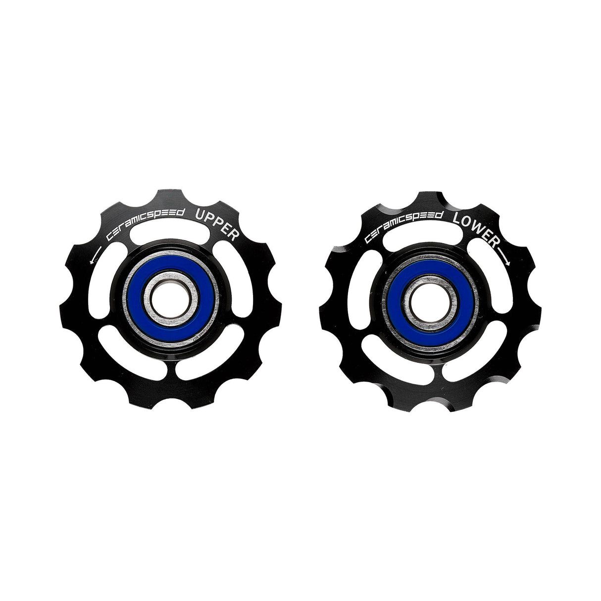 CeramicSpeed Ceramic Alloy Derailleur Pulleys - SRAM 11 Speed Black